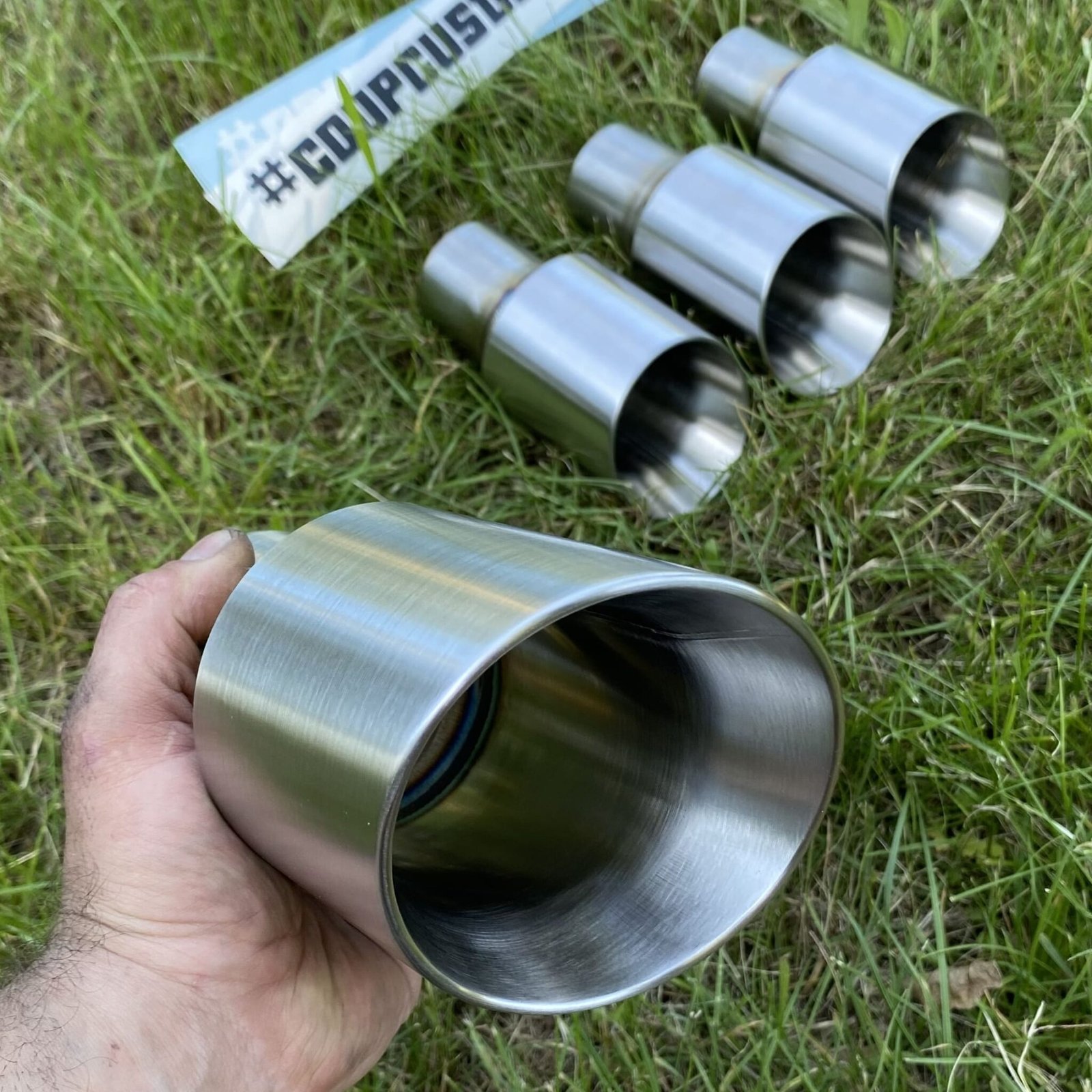 Exhaust Tip 3.5 inch (88.9 mm) 304 Stainless Steel (matte and Polished ...