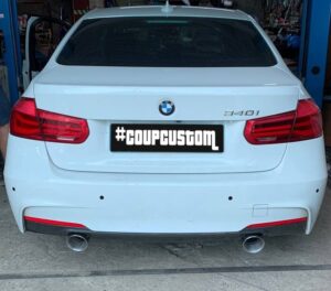 Exhaust Tip 4 inch (101.6 mm) for bmw f30 340i