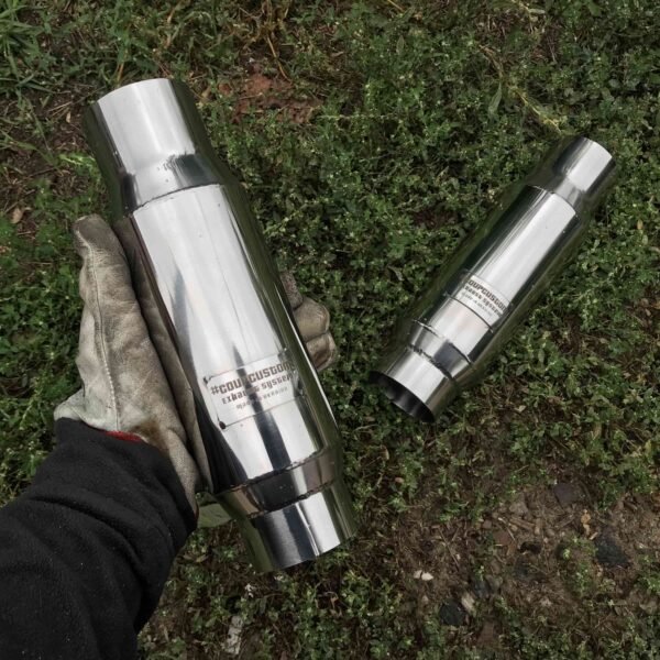 Anti-Reversion Performance Muffler – Custom Stainless Steel Exhaust Solution by evgeniy coup