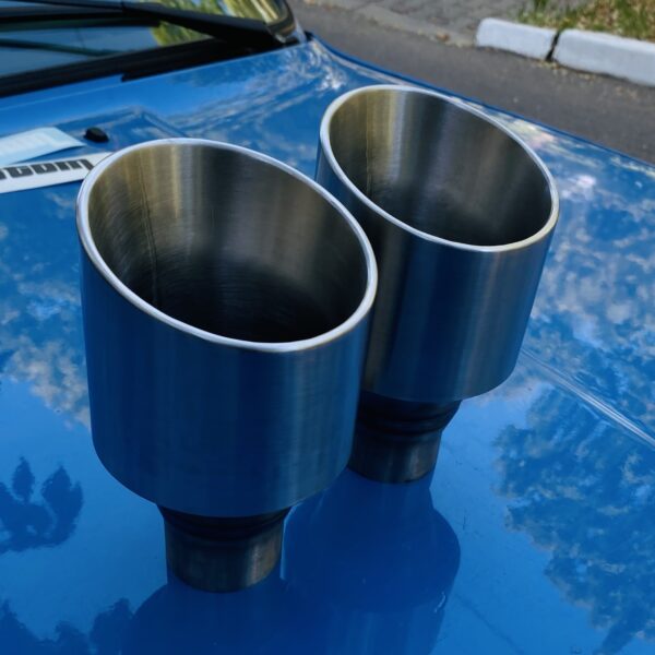 weld-on exhaust tip