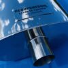 Oval Straight-Through Muffler 100% handmade