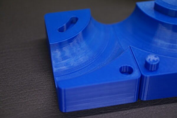 3D-printed Y-pipe cutting template for marking and cutting an exhaust bend, 63 5mm 2 5in clr95 y pipe bend cutting template 2.