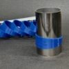 Lobster cut pipe template set for manual exhaust bend fabrication