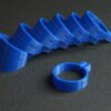 Manual exhaust pipe cutting guide using an angle grinder