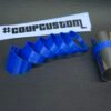 Seven-angle pie cut pipe marking templates for exhaust fabrication