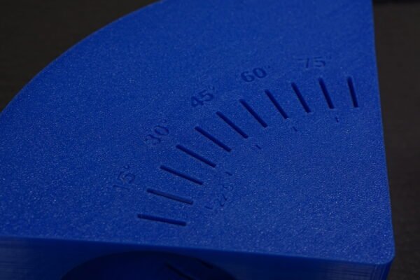 3D-printed multi-angle pipe elbow cutting template for exhaust fabrication, OD and CLR cutting guide